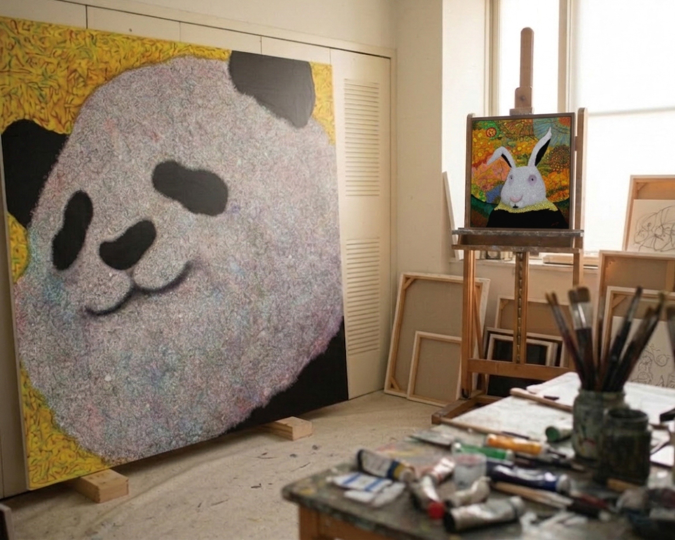 高野マナブ 作品展「月と太陽、父親と僕」